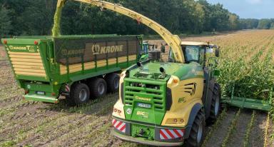 Новые кормоуборочные комбайны от Krone: Big X 980 и Big X 1080