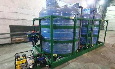 Как правильно чистить растворный узел для удобрений?