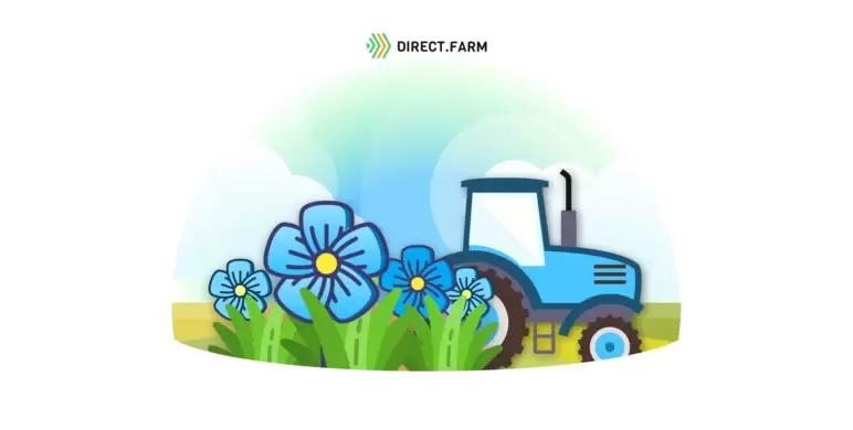 Посев льна масличного