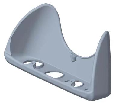 84359886 - Нижняя рамка фары (CNH)