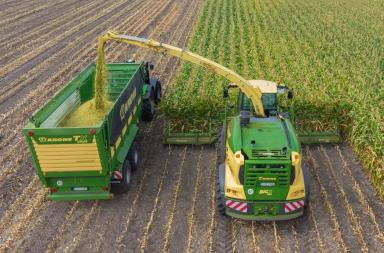 Новые кормоуборочные комбайны от Krone: Big X 980 и Big X 1080