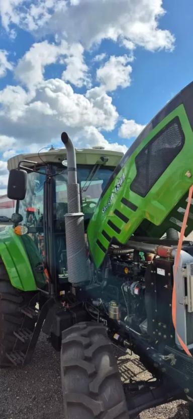 Трактор Shagirt 1804 и автопилот Trimble