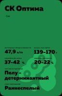 СК Оптима сорт сои