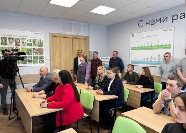 «Август» открыл учебную аудиторию в Орловском ГАУ