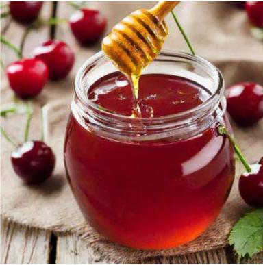 НОВИНКА. Мёд с свежим соком ягоды вишня "