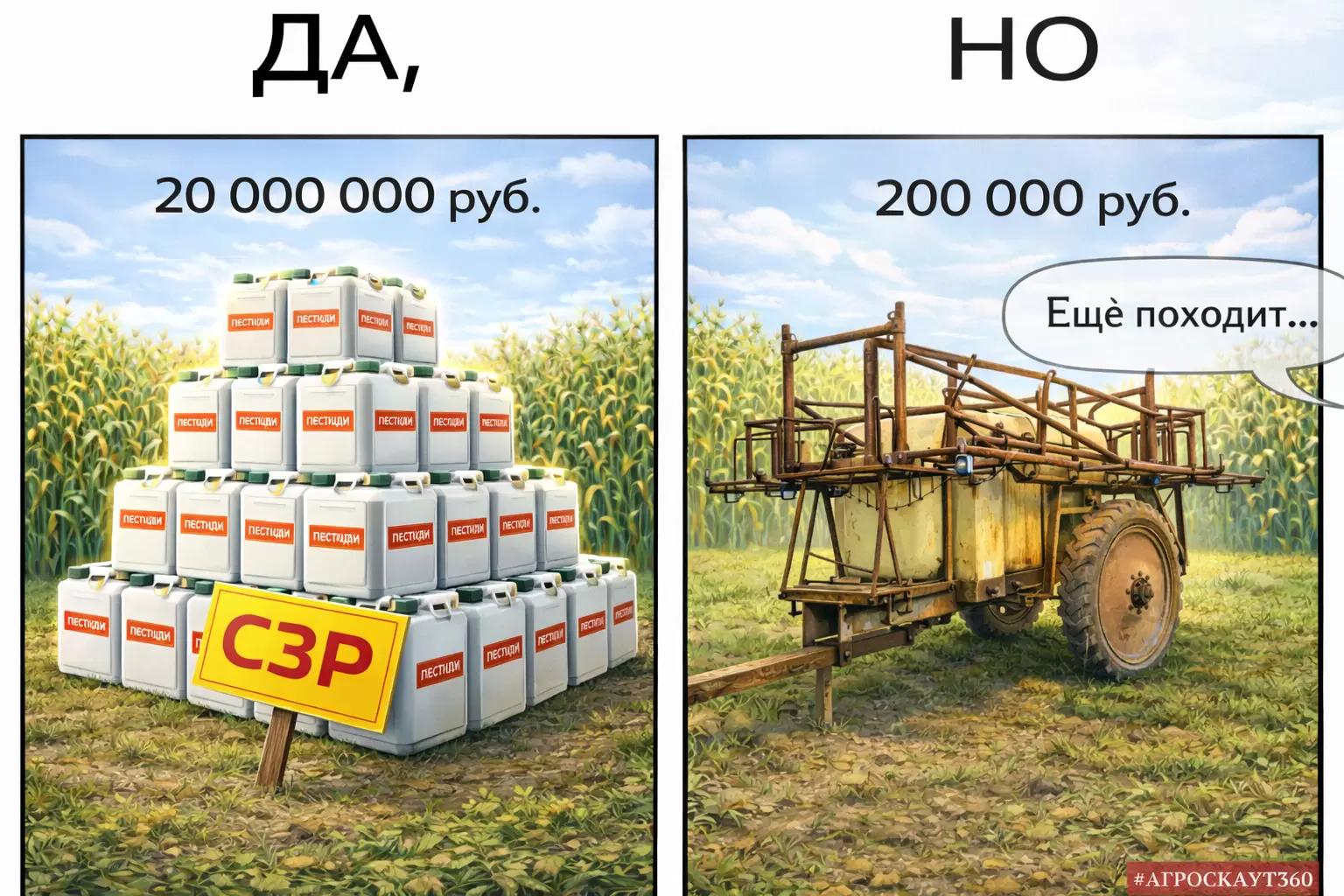 О контрастах в сельском хозяйстве...