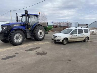 Трактор LOVOL 2004 - Обаятельный гость из страны восходящего солнца)))