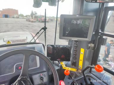 РСМ 2400 - управление машиной через гидравлику Trimble