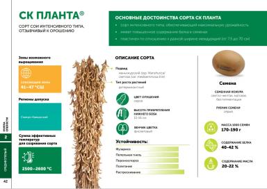 СК Планта сорт сои