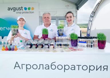 «Август» на «Всероссийском Дне поля-2024». День второй