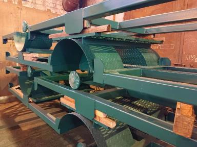 Производство рам прицепов плодовозов для сельскохозяйственных предприятий.