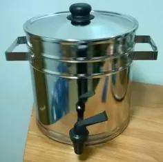 Баки нержавеющие с краном, крышкой, на РЕЗИНОВЫХ НОЖКАХ 10, 15,  25, 30 литров