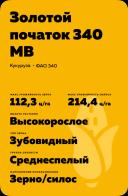 Золотой початок 340 МВ гибрид кукурузы