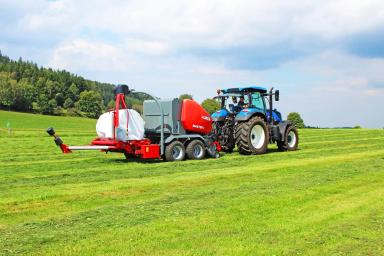 Пресс-подборщик комбинированный с обмоткой в плёнку MASTER D UNIA