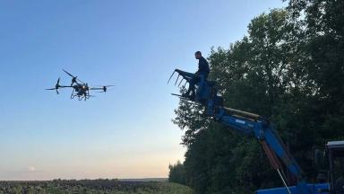 Агродроны DJI - рабочие будни