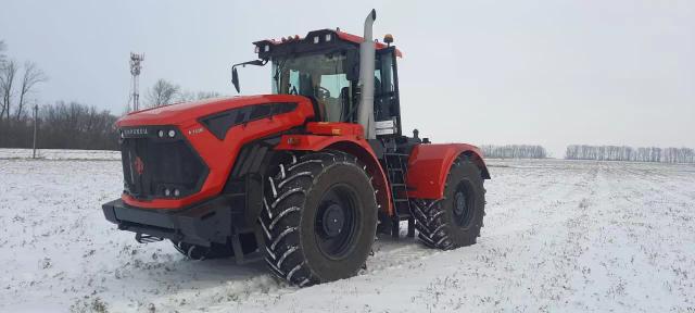 Новенький Кировец К 743 М и управление посевным комплексом  John Deere