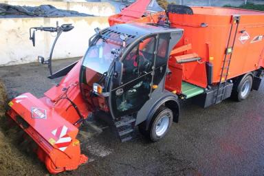 Самоходные кормораздатчики: флагманы от Kuhn, Siloking и RMH