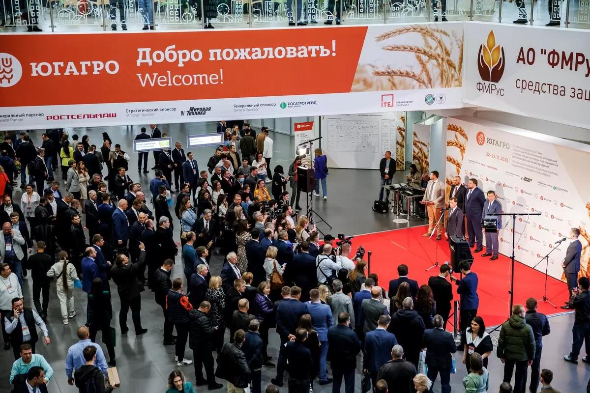Выставка «ЮГАГРО 2022»: рост числа посетителей на 26%