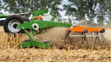 AMAZONE В ПОГОНЕ ЗА HORSCH: первые испытания режущего катка...