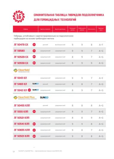 ЛГ 50529 СХ (LG 50529 SX) подсолнечник Лимагрейн