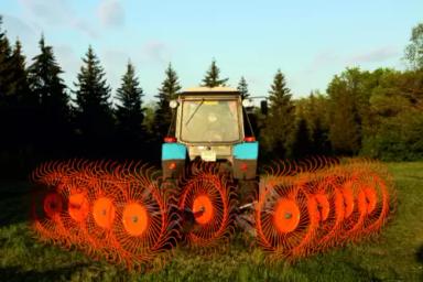 ГРАБЛИ КОЛЕСНО-ПАЛЬЦЕВЫЕ CЕРИИ H90