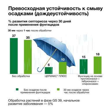 Фунгициды в условиях переувлажнения: важность препаративной формы