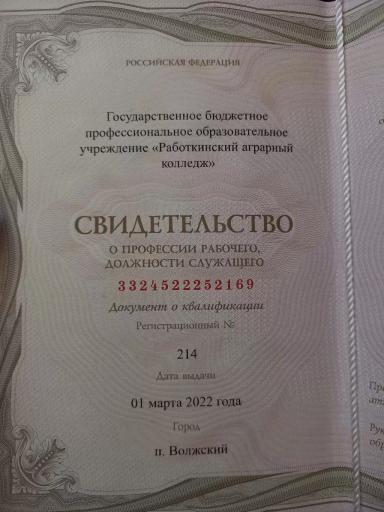 Резюме: Девушка, 20 лет