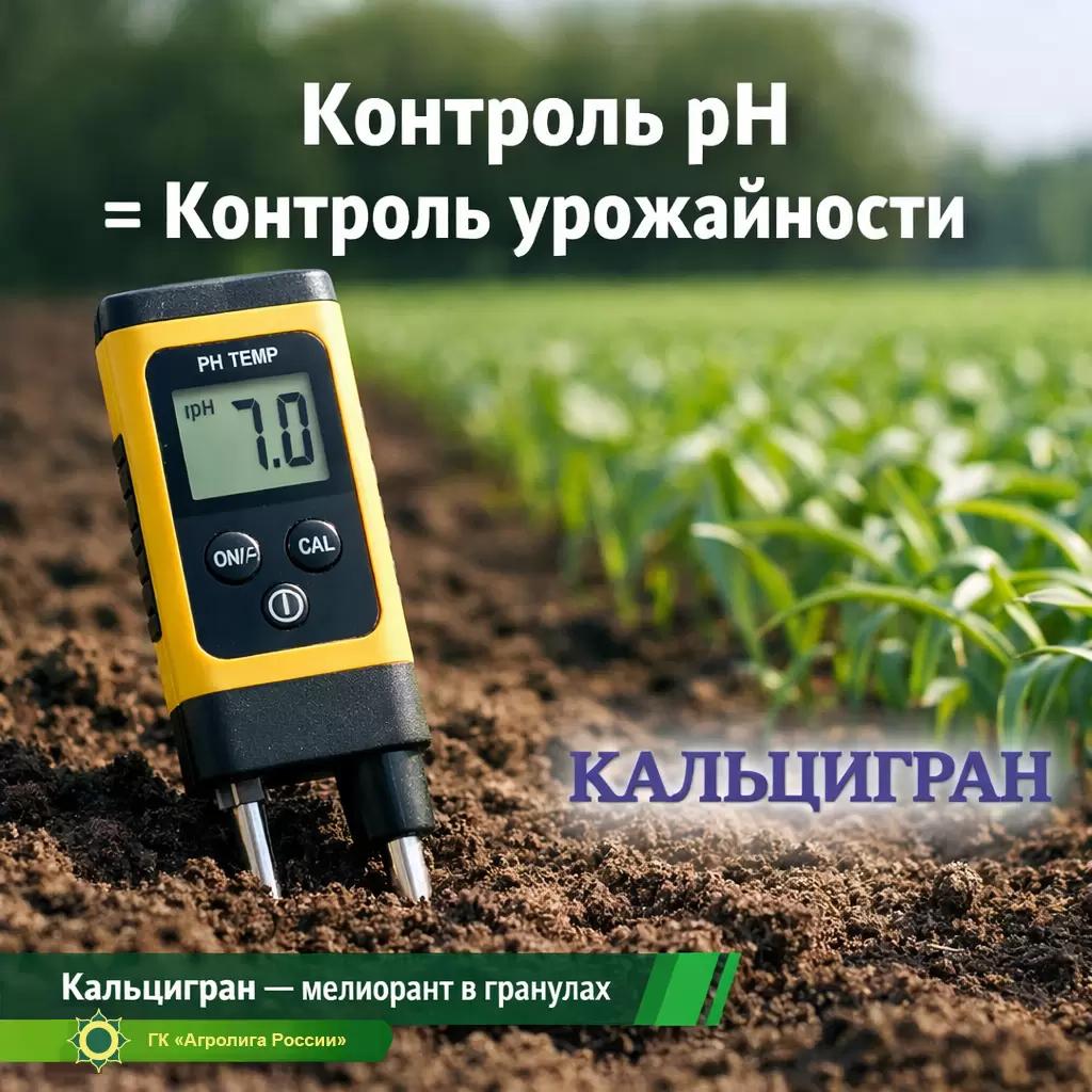 Кальцигран: гранулированное раскисление почвы как основа устойчивой урожайности