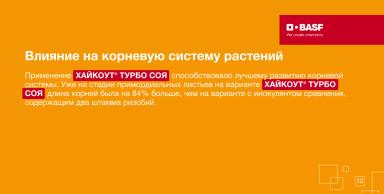 ХАЙКОУТ® ТУРБО СОЯ — турборежим питания и защиты сои