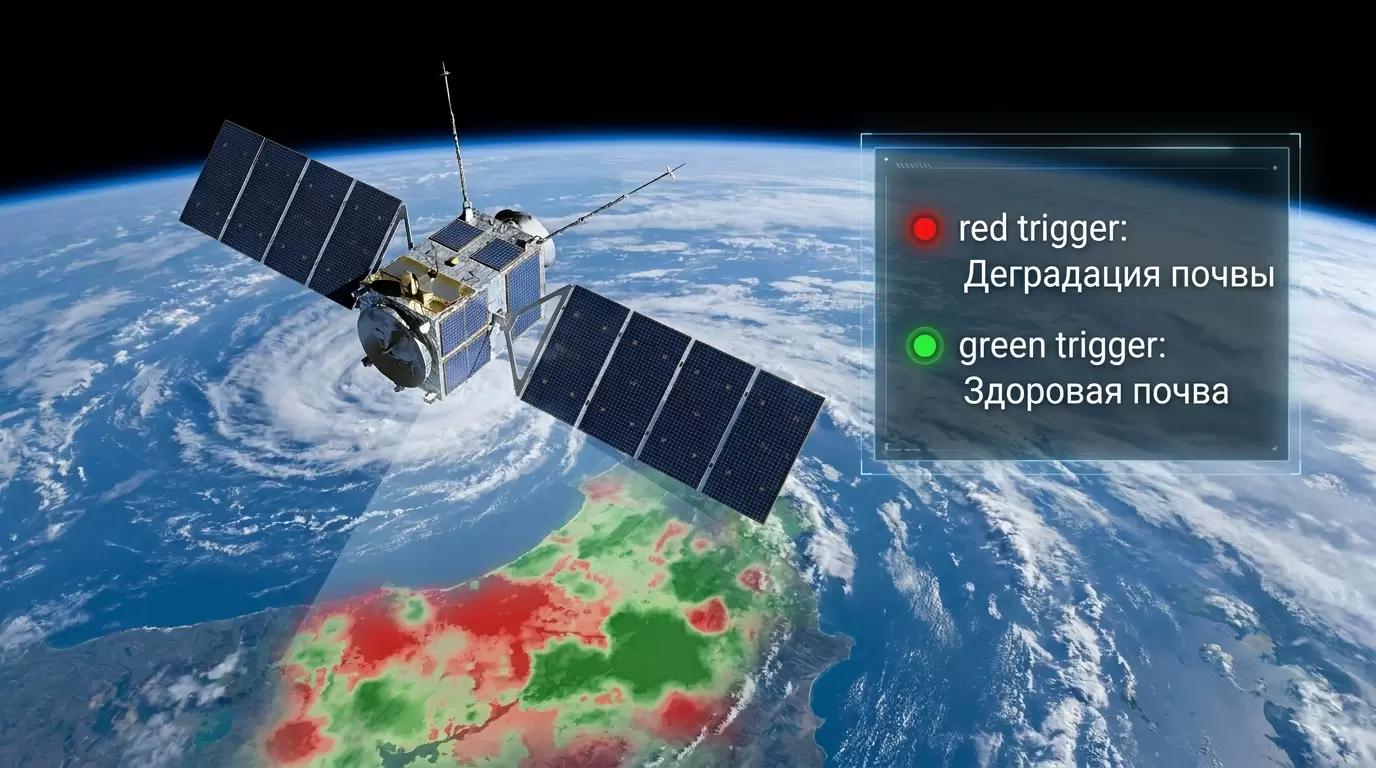 Земля помнит всё: что показывают три сезона спутниковых данных об одном участке