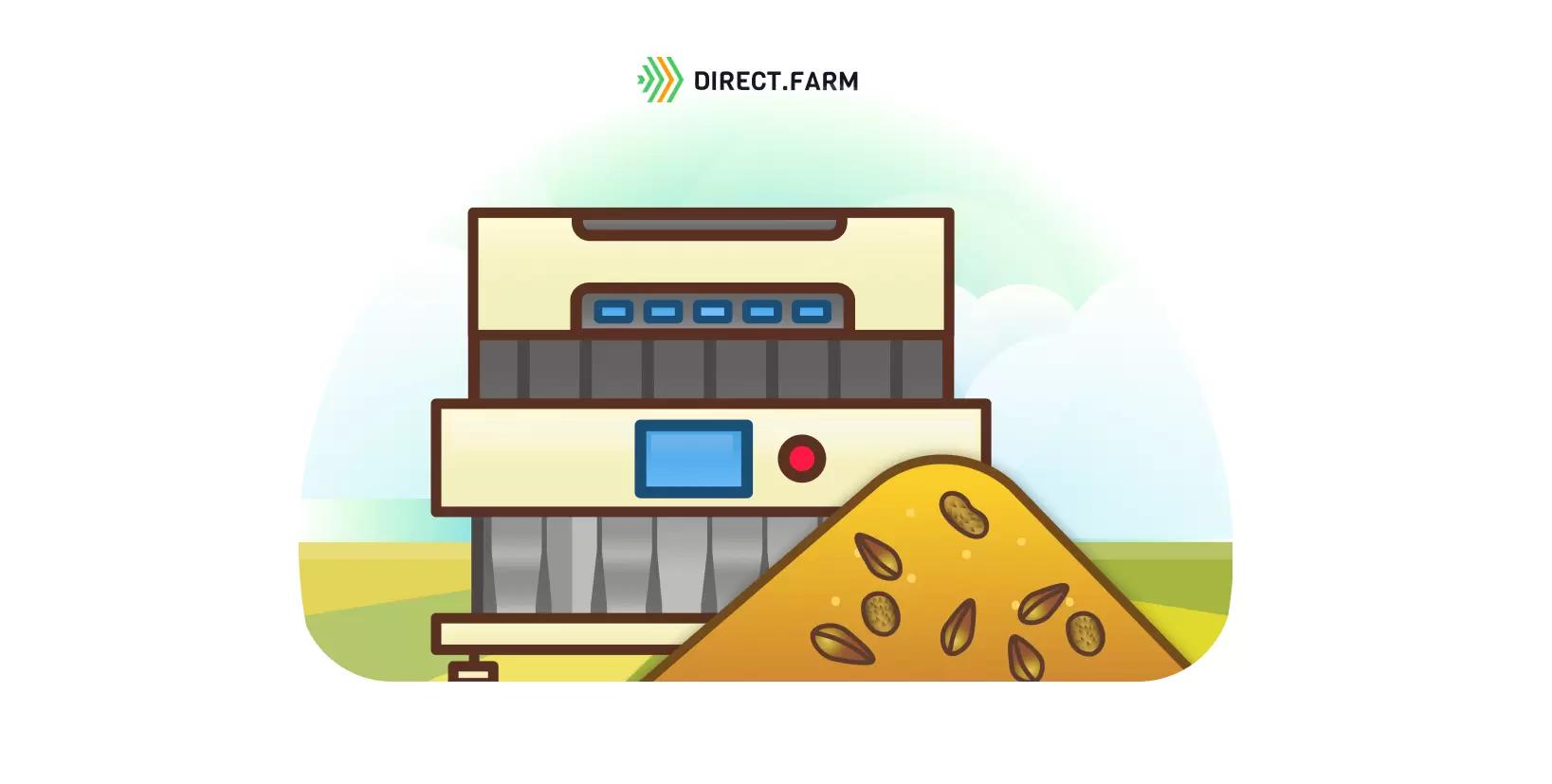 Очистка семян тимофеевки от подмаренника