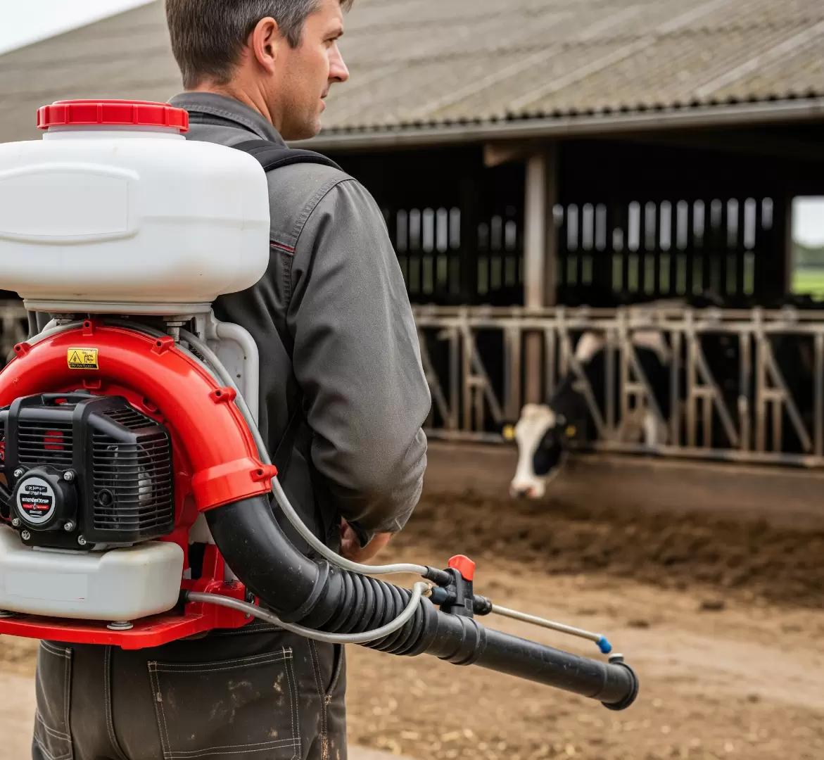 Бензиновый распылитель на ферме: нужен или нет?