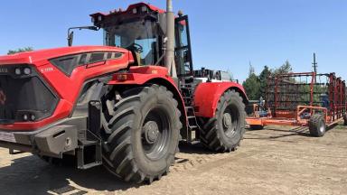 Новая модель ПТЗ - Кировец К 743 М и автопилот Trimble