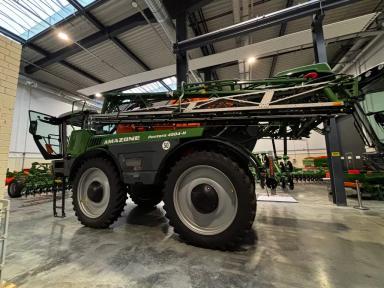 Опрыскиватель Amazon Pantera - автоматическое отключение секций на перекрытиях