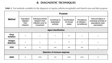 Диагностика Артрита-Энцефалита коз. Последнее слово за АГИД.