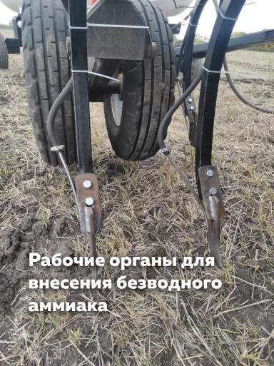 Эффективность внесения безводного аммиака. Первые результаты!