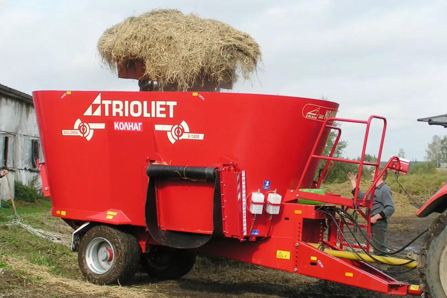Новый смеситель - кормораздатчик Колнаг увеличил скорость кормления КРС на 11%
