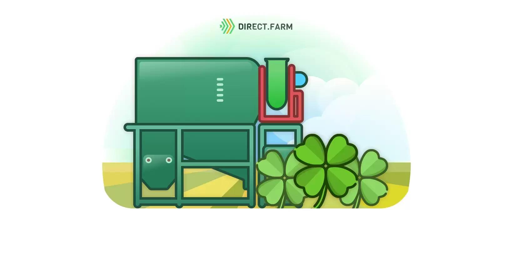 Машины для очистки многолетних кормовых трав