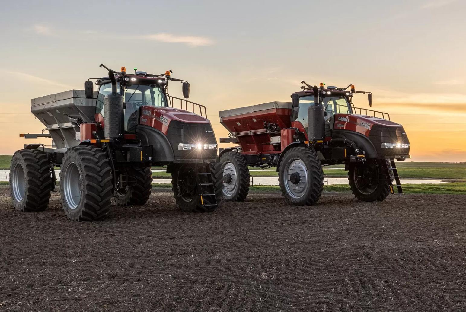 Case IH Trident 5550: первый в отрасли автономный опрыскиватель и разбрасыватель