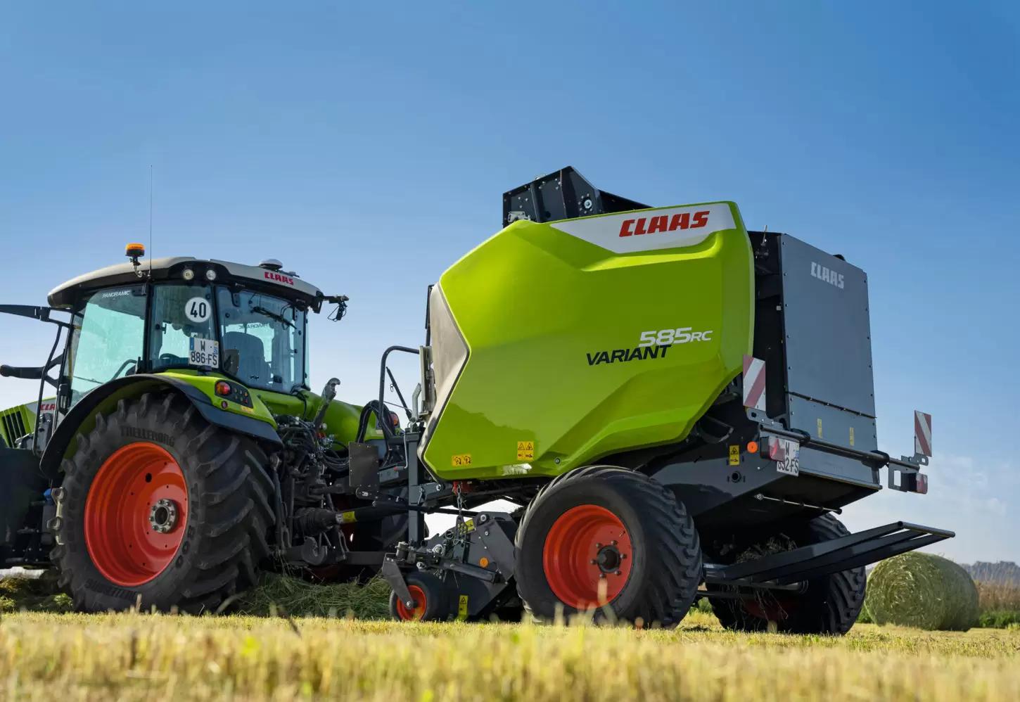 Пресс-подборщики Claas Variant: теперь — 500-я серия