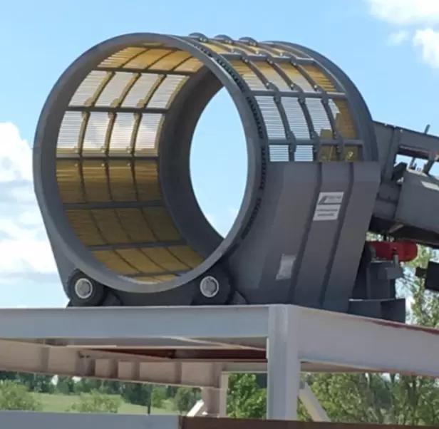 Барабанный отделитель земли. Очень нужный девайс для сахарных заводов (и не