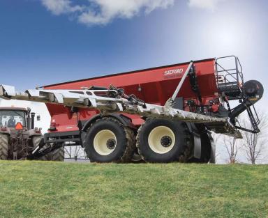 ШТАНГОВЫЙ РАЗБРАСЫВАТЕЛЬ УДОБРЕНИЙ: альтернатива от Salford...