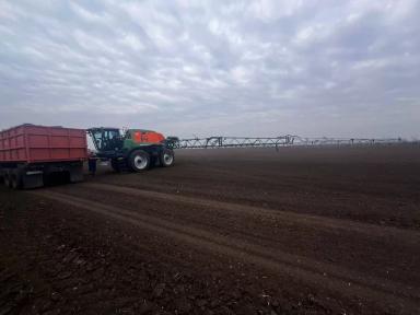 Опрыскиватель Amazon Pantera - автоматическое отключение секций на перекрытиях