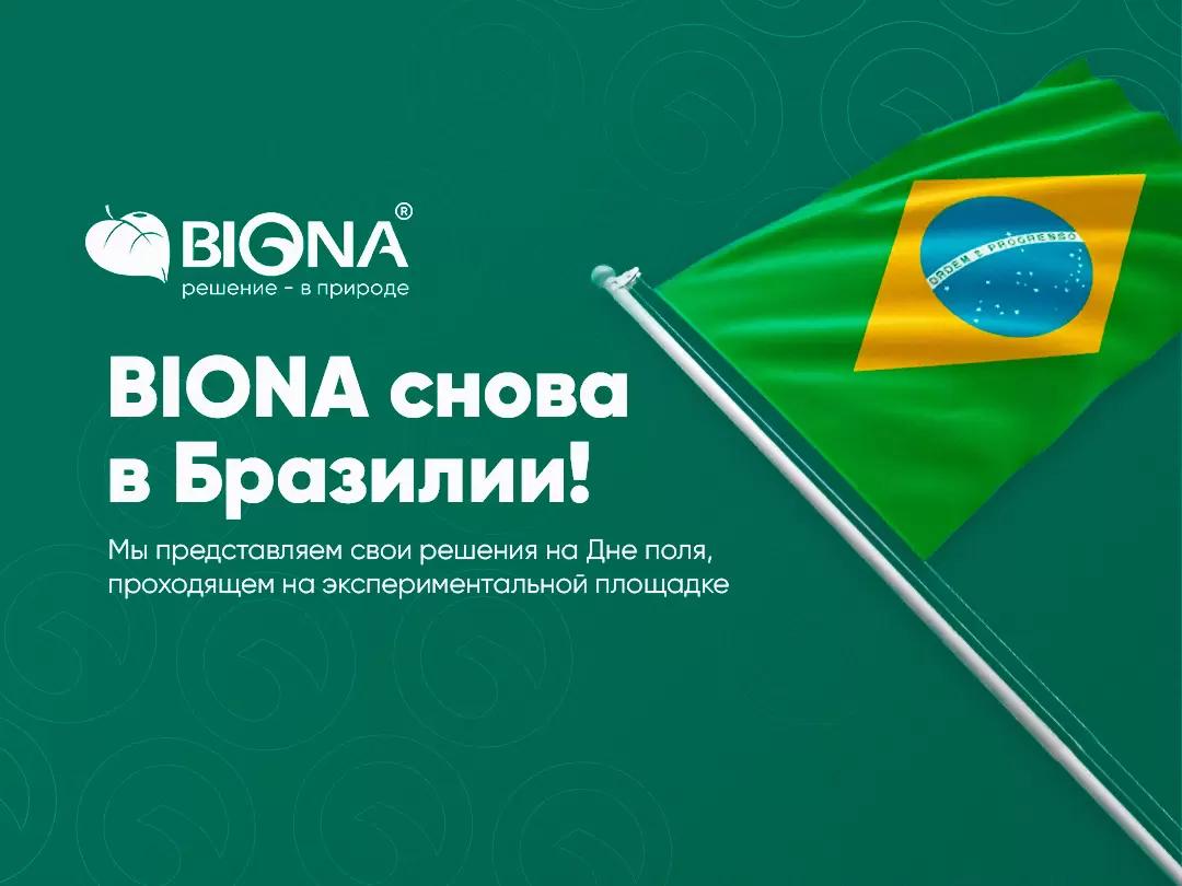 "Биона" принимает участие в Дне поля по сое в Бразилии!