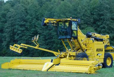 Погрузчики-очистители сахарной свеклы: ROPA euro-Maus 4 и Holmer Terra Felis 3