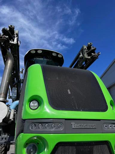 Вносим точно СЗР - опрыскиватель Tecnoma + Trimble