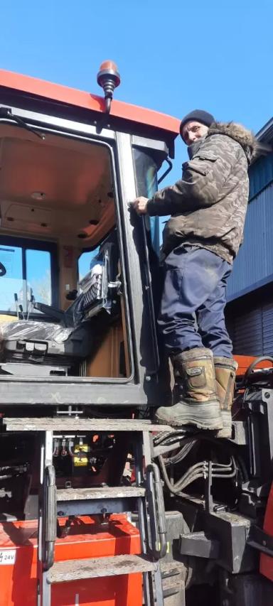 Классика точного земледелия - Кировец + Trimble