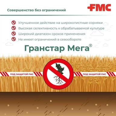 Гранстар® Мега – опыт применения