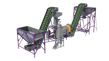 Барабанный протравливатель семян "Успех ПК" ПЛК ЛТР БН Д