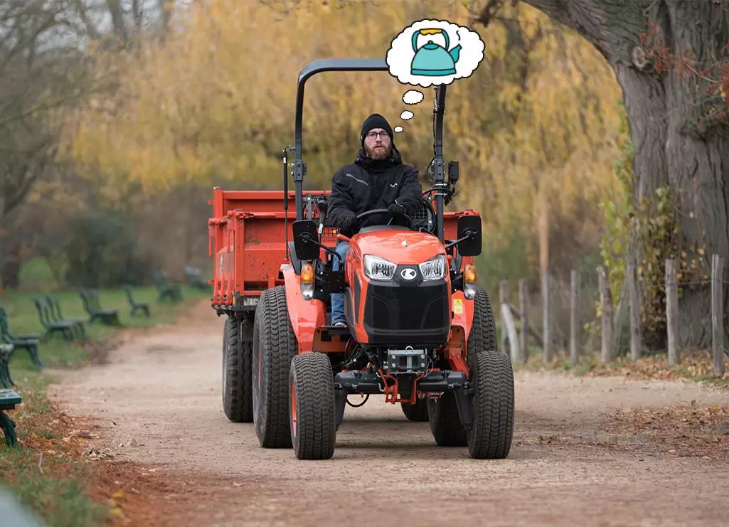 Электротрактор Kubota скоро в Европе: выбросы CO2 беспокоят всех, но не нас